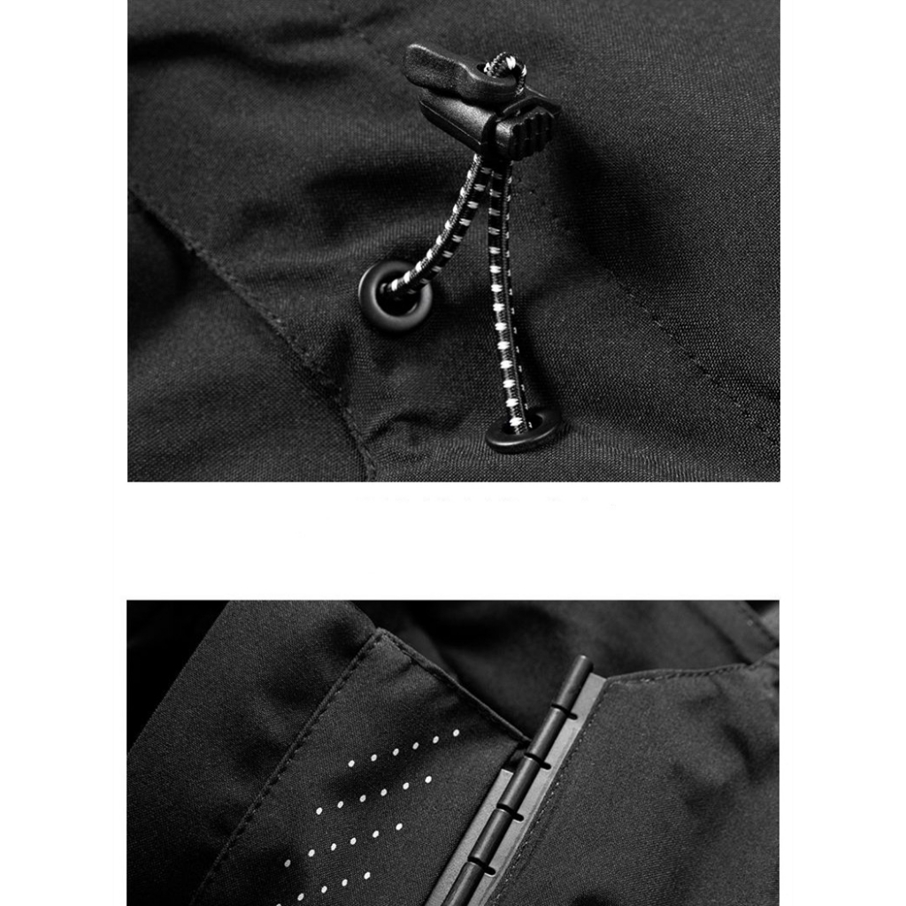 Áo Khoác Hoodie Chống Thấm Nước Thiết Kế Đơn Giản Cá Tính