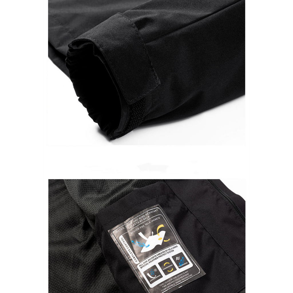 Áo Khoác Hoodie Chống Thấm Nước Thiết Kế Đơn Giản Cá Tính