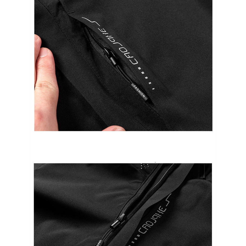 Áo Khoác Hoodie Chống Thấm Nước Thiết Kế Đơn Giản Cá Tính