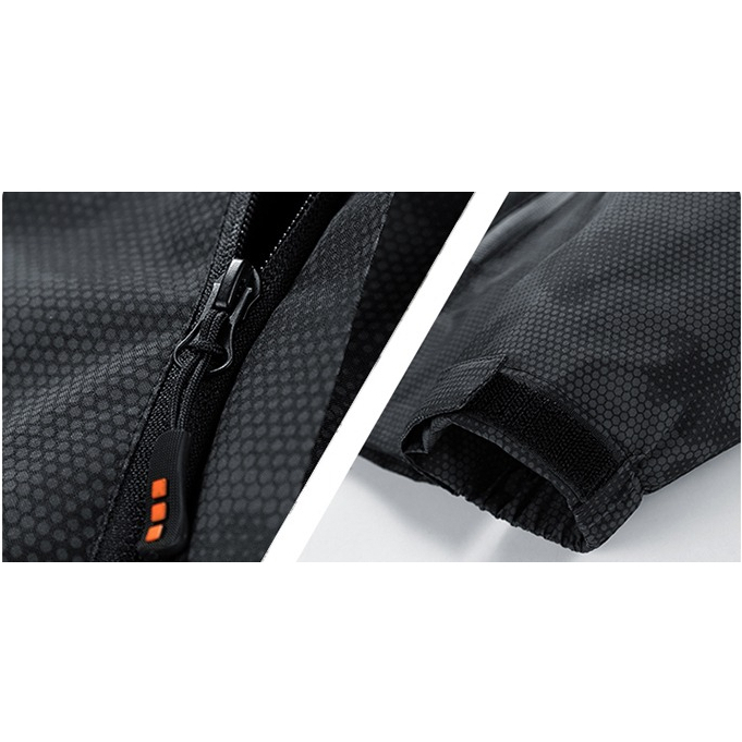 Áo Khoác Thể Thao Phối Túi Có Mũ Trùm Cá Tính Trẻ Trung