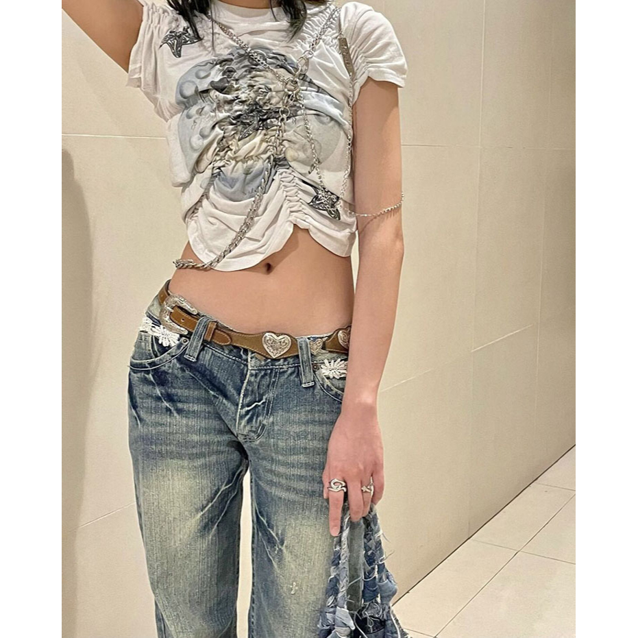 Áo Croptop Ngắn Tay In Họa Tiết Blackpink Thời Trang Hàn Quốc
