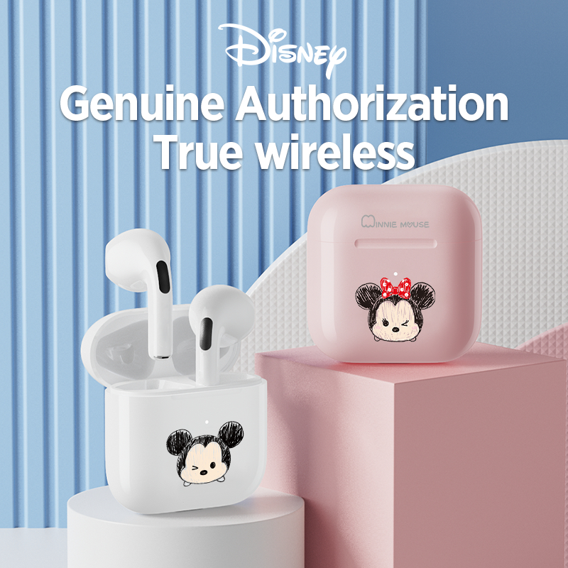 Tai Nghe Bluetooth Disney F12 ÂM THANH Nổi Hifi Cảm Ứng Thông Minh Với Mic