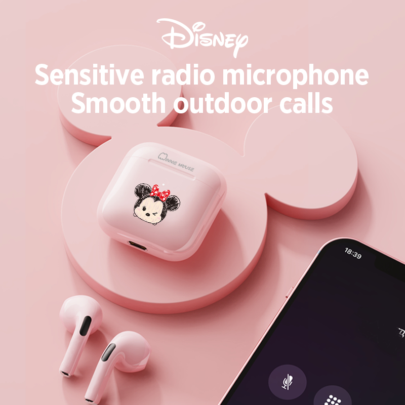 Tai Nghe Bluetooth Disney F12 ÂM THANH Nổi Hifi Cảm Ứng Thông Minh Với Mic