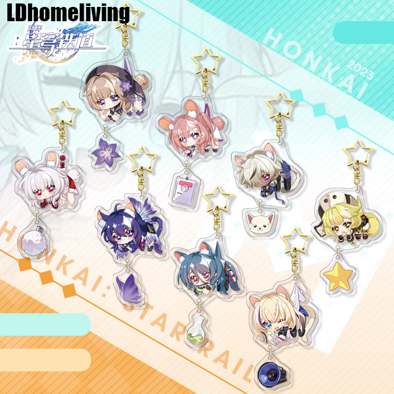 Móc Khóa Hình Mèo Bronya March 7th
