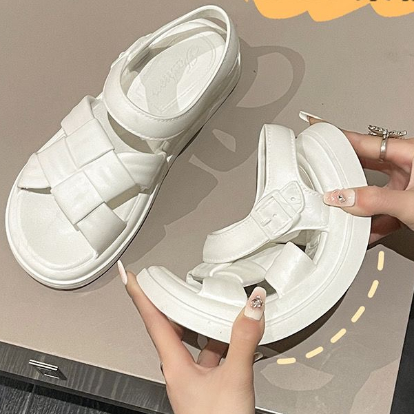 C＆S dép kiểu nữ đi chơi dép bánh mì Thoải Mái Xinh Xắn 20Z2351009