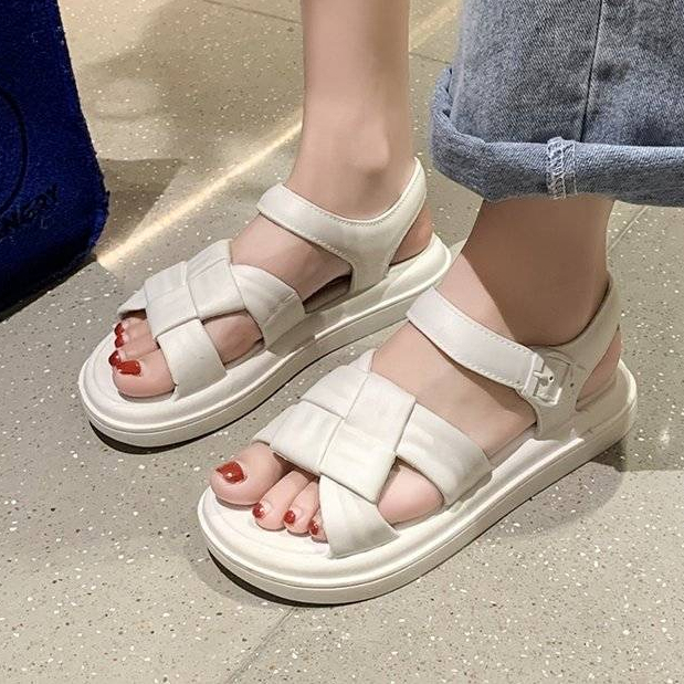 C＆S dép kiểu nữ đi chơi dép bánh mì Thoải Mái Xinh Xắn 20Z2351009