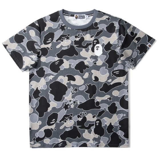 Mới Áo Thun Cotton Bape Thời Trang Dành Cho Nam Và Nữ