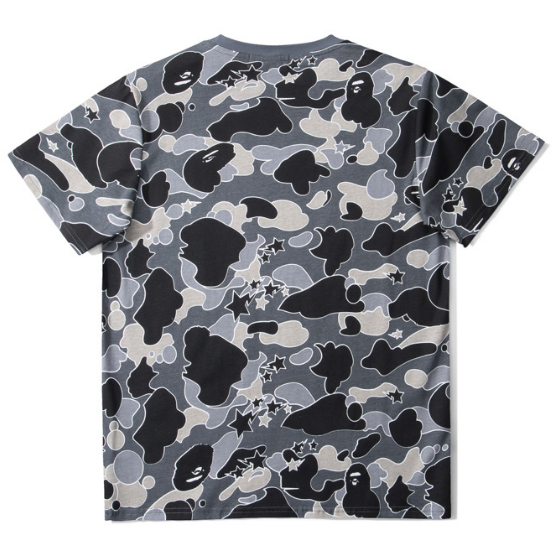 Mới Áo Thun Cotton Bape Thời Trang Dành Cho Nam Và Nữ