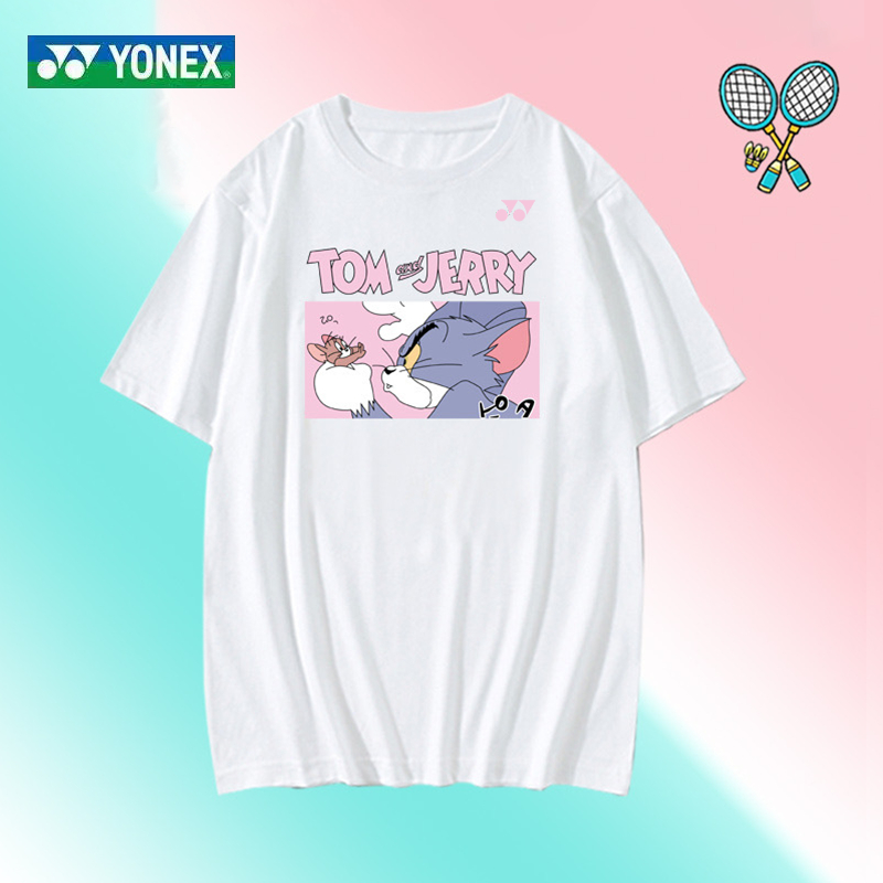 Bộ Quần Áo Chơi Cầu Lông Yonex Tay Ngắn Siêu Mỏng Thấm Hút Mồ Hôi Nhanh Khô Thời Trang Cho Nam Và Nữ