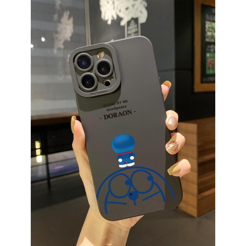 Ốp Điện Thoại Góc Vuông In Hình Doraemon Cho Xiaomi Redmi Note 11 Pro 5G 11S 10 Pro 4G 10S Redmi 10C 9C A2 A1