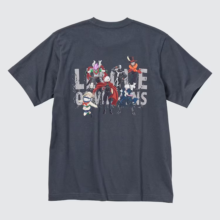 Hàng Có Sẵn Áo Thun Tay Ngắn Unisex UNIQLO (UT) My Hero Academia UT (Áo Thun Họa Tiết Hình Học)