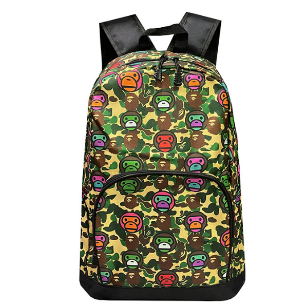 2023 Ba Lô BAPE Họa Tiết Rằn Ri Phong Cách Mới