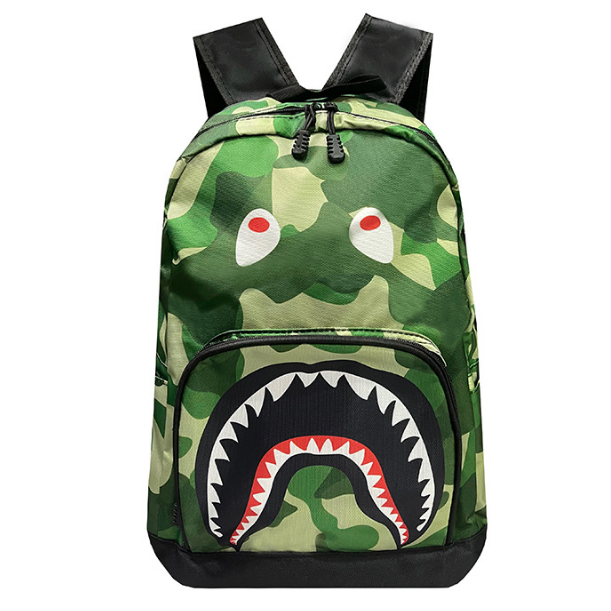 2023 Ba Lô BAPE Họa Tiết Rằn Ri Phong Cách Mới