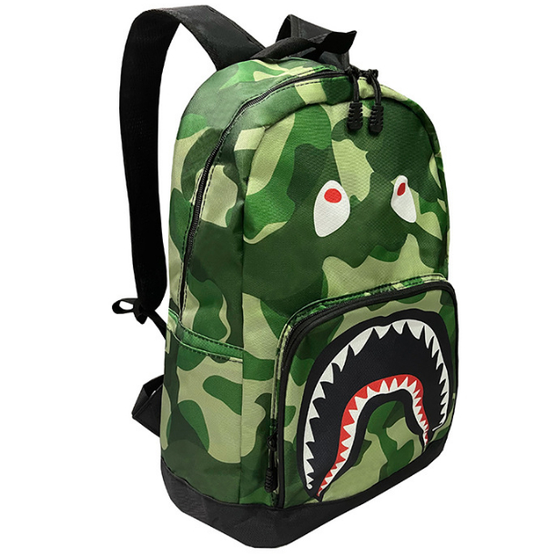 2023 Ba Lô BAPE Họa Tiết Rằn Ri Phong Cách Mới