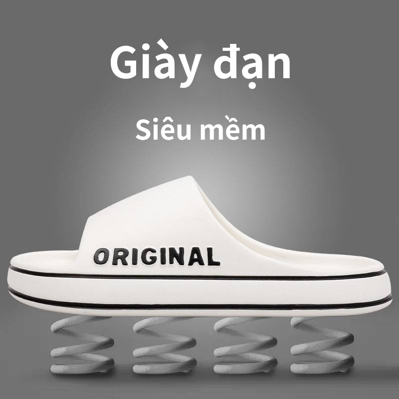 STARRY dép nữ dép bánh mì quai ngang dép nữ đế cao quai ngang Thời trang cá tính 2023NEW 051205