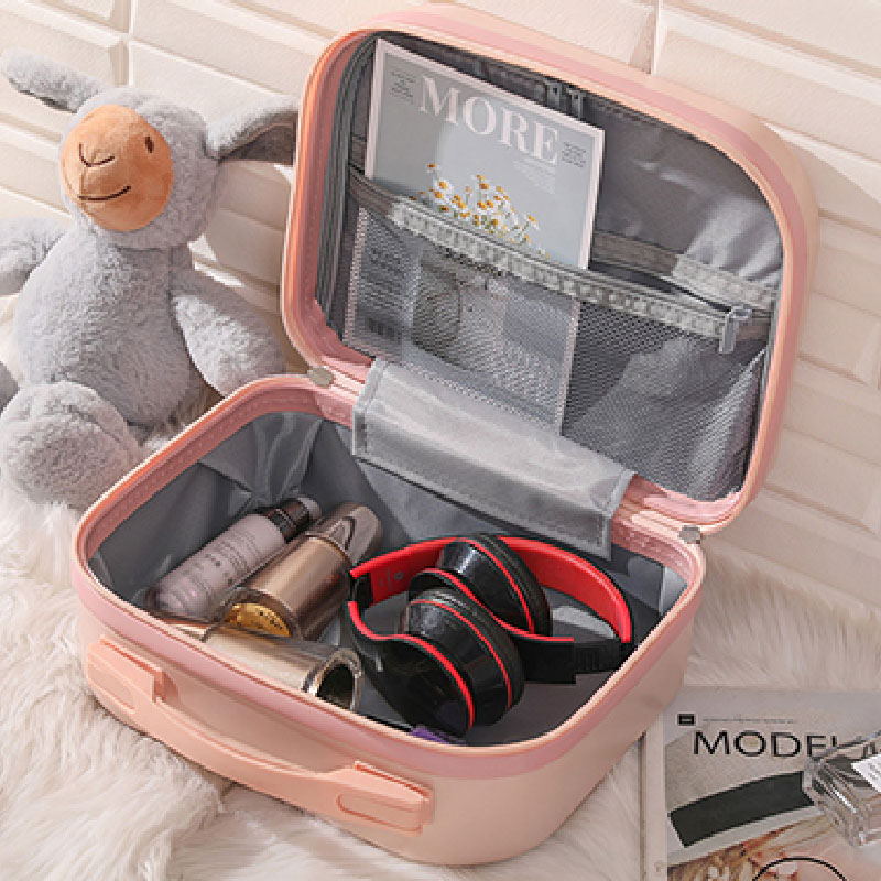 Vali mini Đựng Đồ Trang Điểm Màu Macaron Dễ Thương