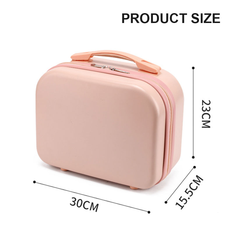 Vali mini Đựng Đồ Trang Điểm Màu Macaron Dễ Thương