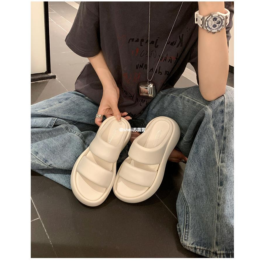 Dép Sandal Đế Dày Thời Trang Dành Cho Nữ