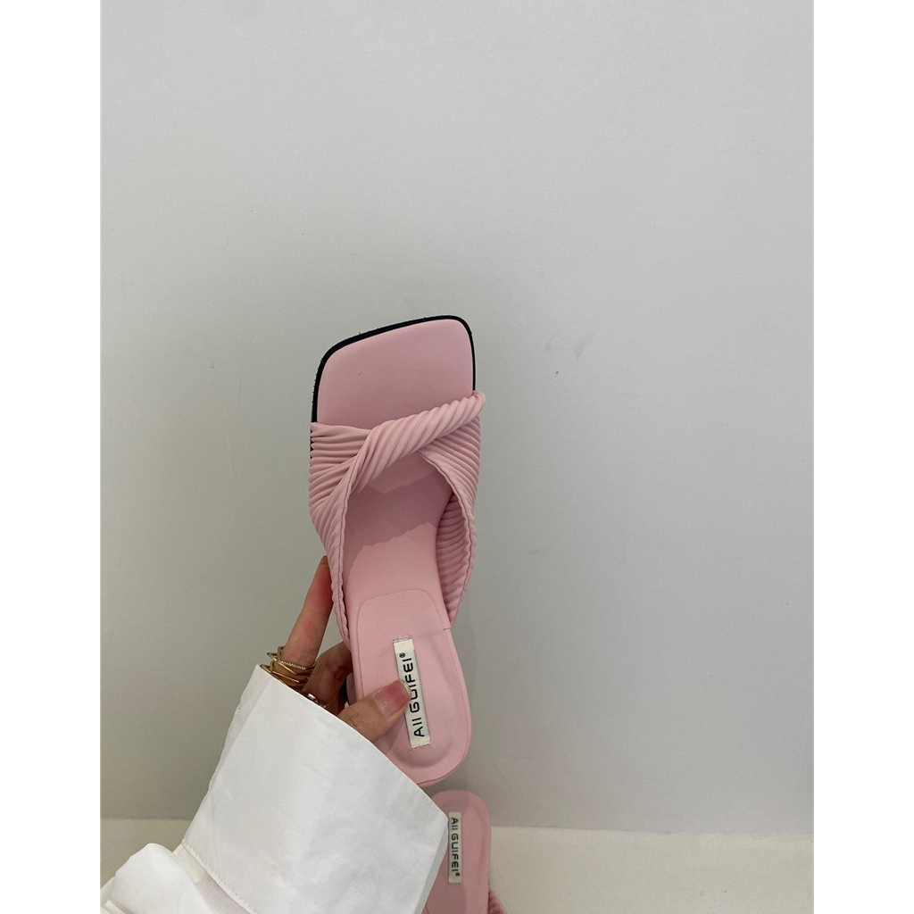 Giày Sandal Cao Gót Hở Ngón Thời Trang Mùa Hè 2023 Dành Cho Nữ