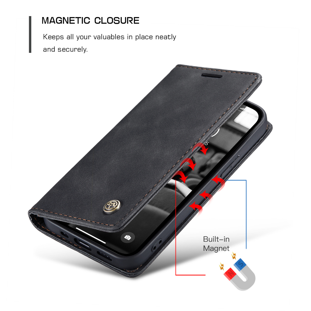 Redmi Note 12 Pro 5G 12C Xiaomi 13 Pro POCO X5 Pro 12T Pro M5s 12 Pro Note 11/11S Pro 11T/10T Pro X3 GT M3 Pro F3 Mi 11 Lite Redmi Note 10/10S/9/9S Pro Bao da điện thoại nắp lật chống sốc