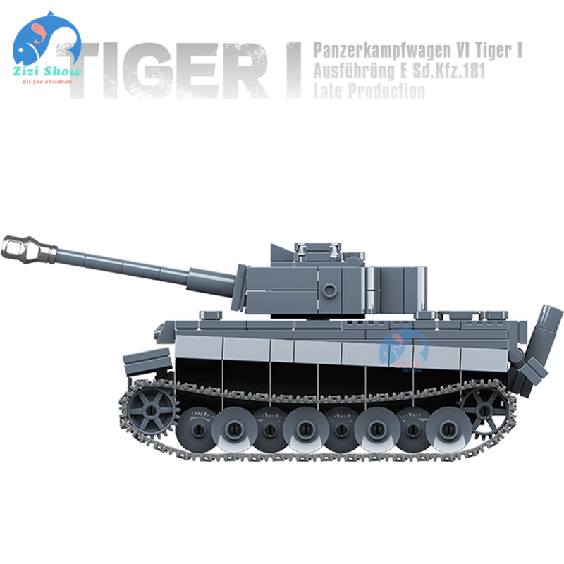 WW2 Xe Tăng Quân Đội Mô Hình Đồ Chơi Mô Hình Xe Tăng Hổ COBI Khối Xây Dựng Xe Bọc Thép Trẻ Em Đồ Chơi Lắp Ráp Bé Trai Quà Tặng