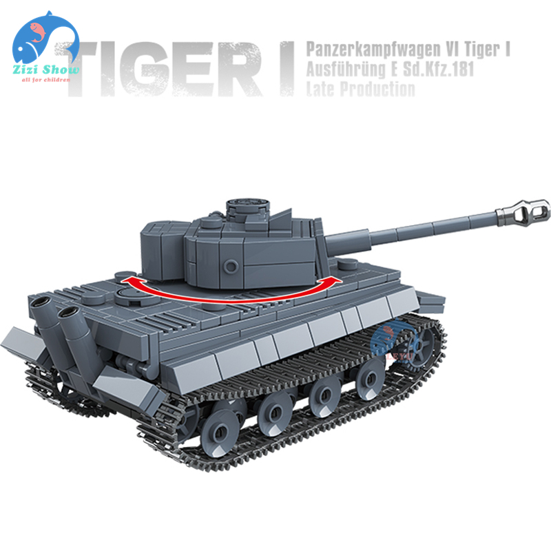 WW2 Xe Tăng Quân Đội Mô Hình Đồ Chơi Mô Hình Xe Tăng Hổ COBI Khối Xây Dựng Xe Bọc Thép Trẻ Em Đồ Chơi Lắp Ráp Bé Trai Quà Tặng