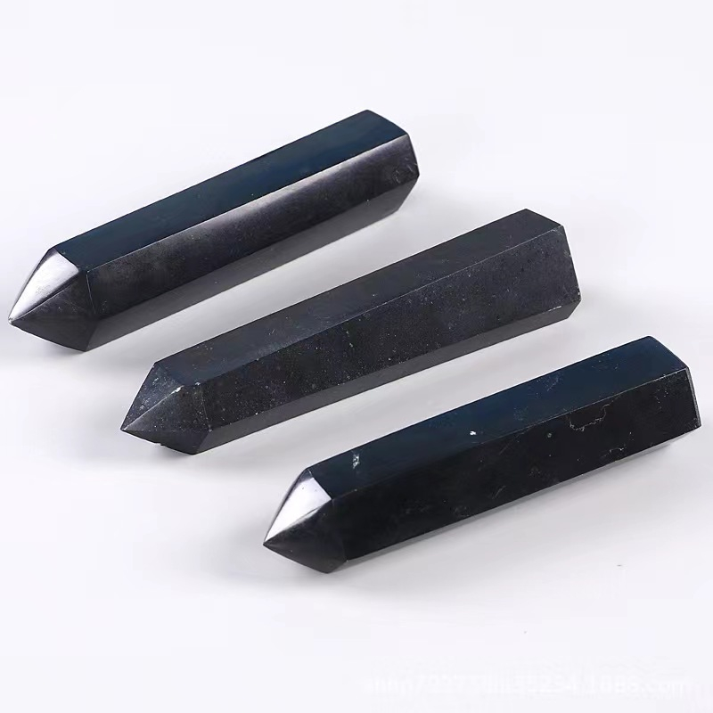 Tháp Đá Tourmaline Đen Tự Nhiên Dùng Trang Trí Nhà Cửa