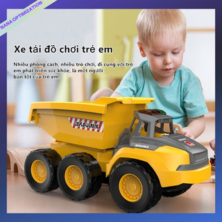 Mô hình xe ủi đất đồ chơi đi biển cho bé