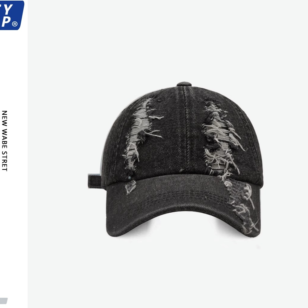 Nón Lưỡi Trai Denim Thời Trang Hip Hop Đường Phố Hàn Quốc