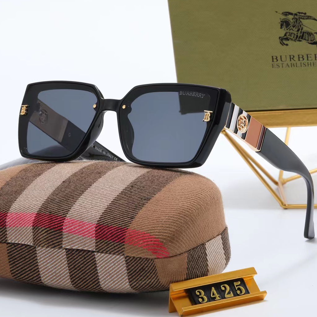 Kính Mát Gọng Vuông Phong Cách retro Sang Trọng Cho Nam Nữ Chống Tia uv400