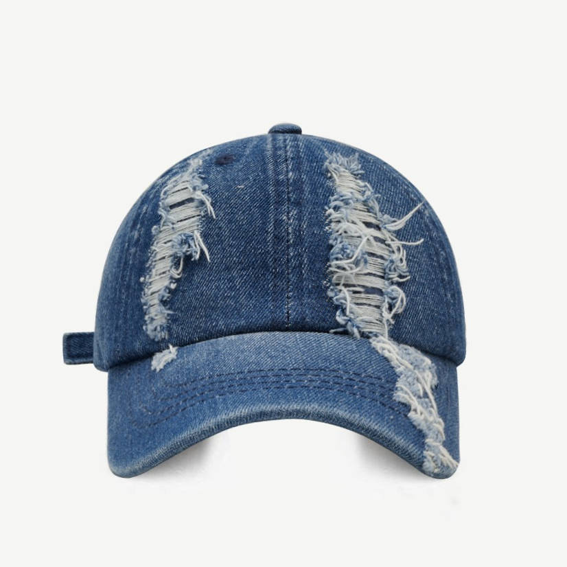 Nón Lưỡi Trai Denim Thời Trang Hip Hop Đường Phố Hàn Quốc