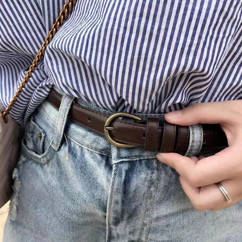 Thắt Lưng Da Thời Trang Hàn Quốc Cho Nữ