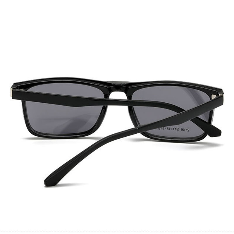 Kính Mát Gọng Vuông TR90 Phong Cách Retro Thời Trang Mới 2146