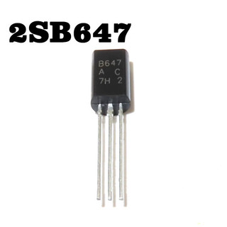 50pcs 2sb647 b647 b647a bộ ba pnp to92l 1a 120v