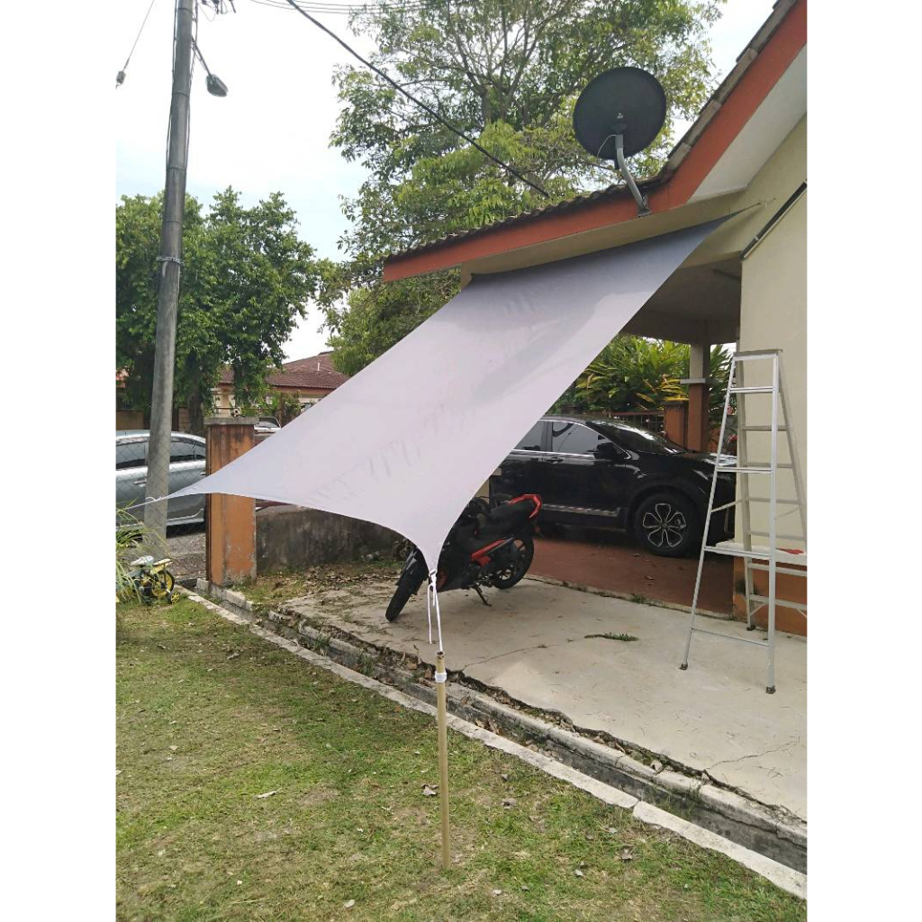 Bạt Che Nắng 420D Bằng Vải Oxford 98% Chống Tia Cực Tím Chống Nước Chuyên Dụng Cho Sân Vườn