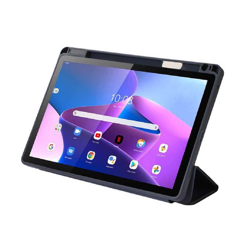 Bao Da Máy Tính Bảng Nắp Lật Cho Lenovo Tab M10 Plus 3rd Gen 3 TB128FU TB128XU TB125FU Xiaoxin Pad 2022 10.6 inch Giá Đỡ cover