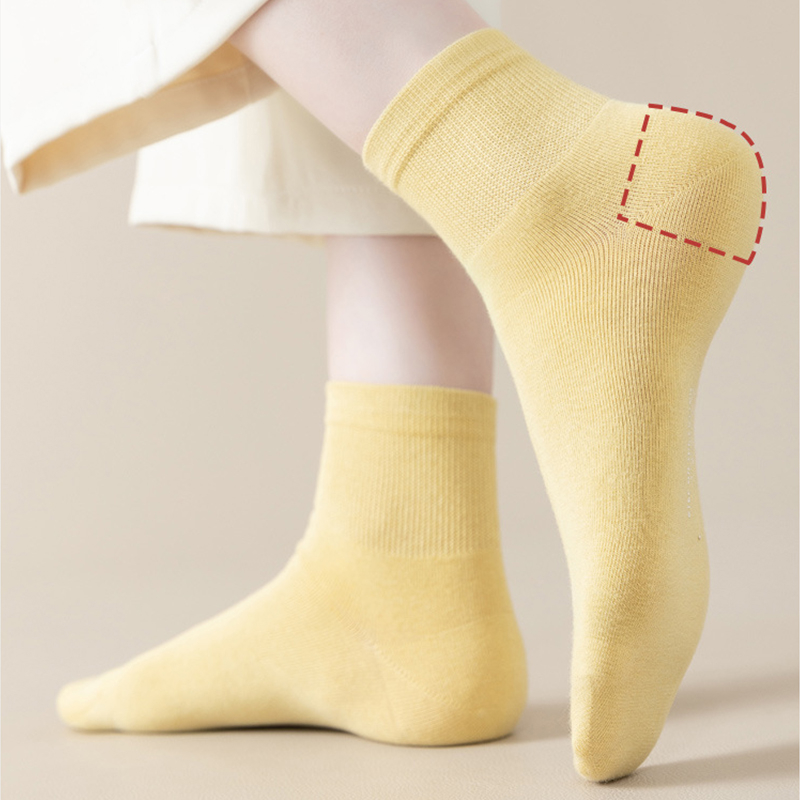 Tất cotton Cổ Cao Thiết Kế Mới Thời Trang Mùa Hè Dành Cho Nữ