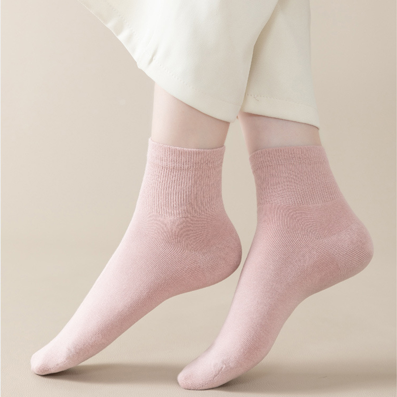 Tất cotton Cổ Cao Thiết Kế Mới Thời Trang Mùa Hè Dành Cho Nữ