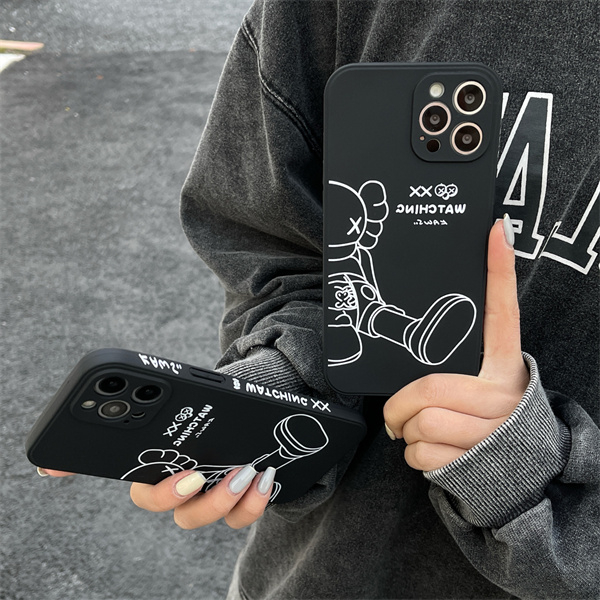 Ốp Điện Thoại Màu Đen Hình Sesame Street Cho iPhone 7 7P XR Xsmax 11 11pro 11promax 12 12pro 12promax 13 13pro 13promax 14 14pro 14promax