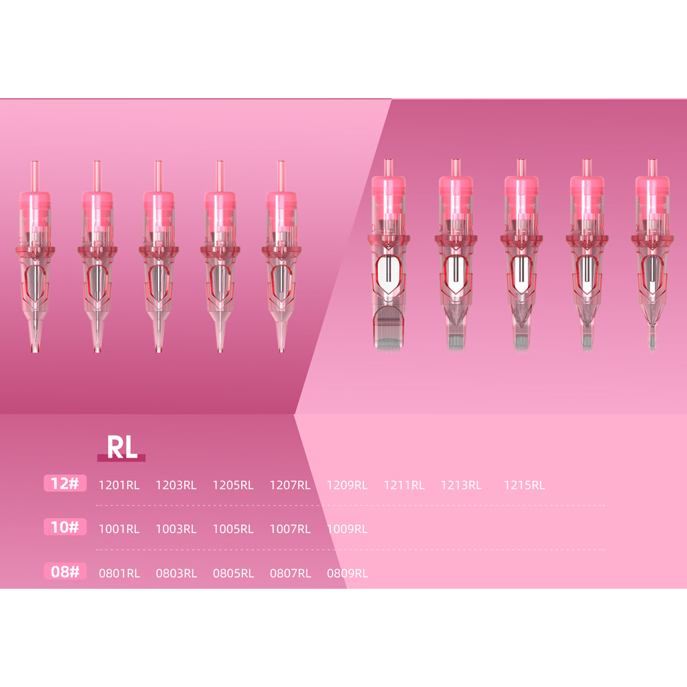 Kim xăm Ambition hình tròn SMP & bán vĩnh viễn trang điểm mắt lông mày / môi 1RL 3RL 5RL 7RL 9RL