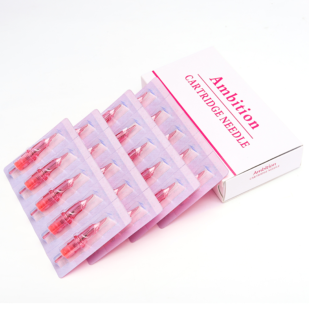 Kim xăm Ambition hình tròn SMP & bán vĩnh viễn trang điểm mắt lông mày / môi 1RL 3RL 5RL 7RL 9RL