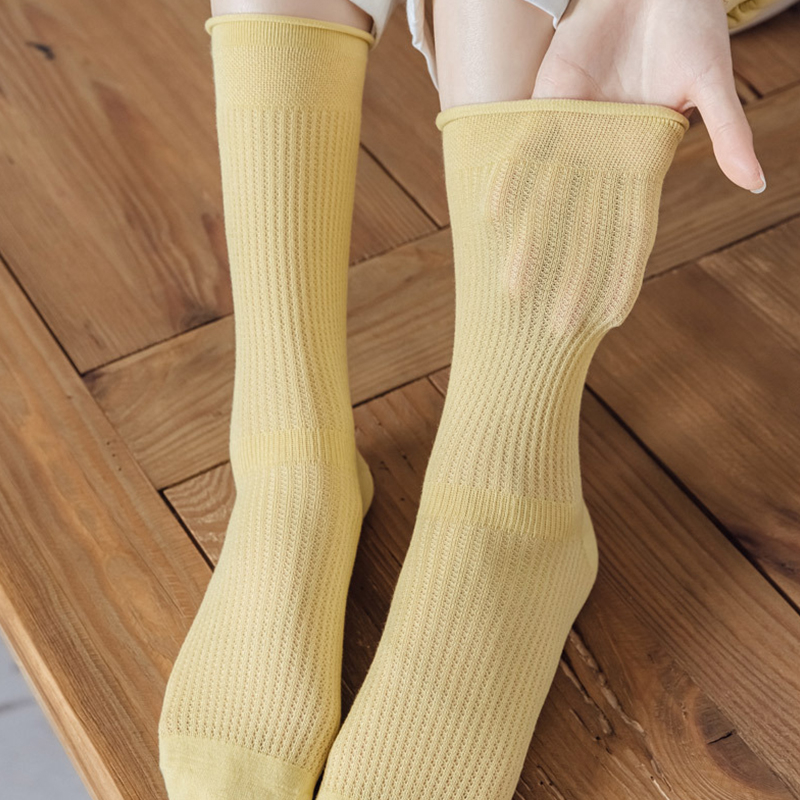 Vớ cotton Cổ Ngắn Thoáng Khí Thời Trang Mùa Hè Xinh Xắn Cho Nữ