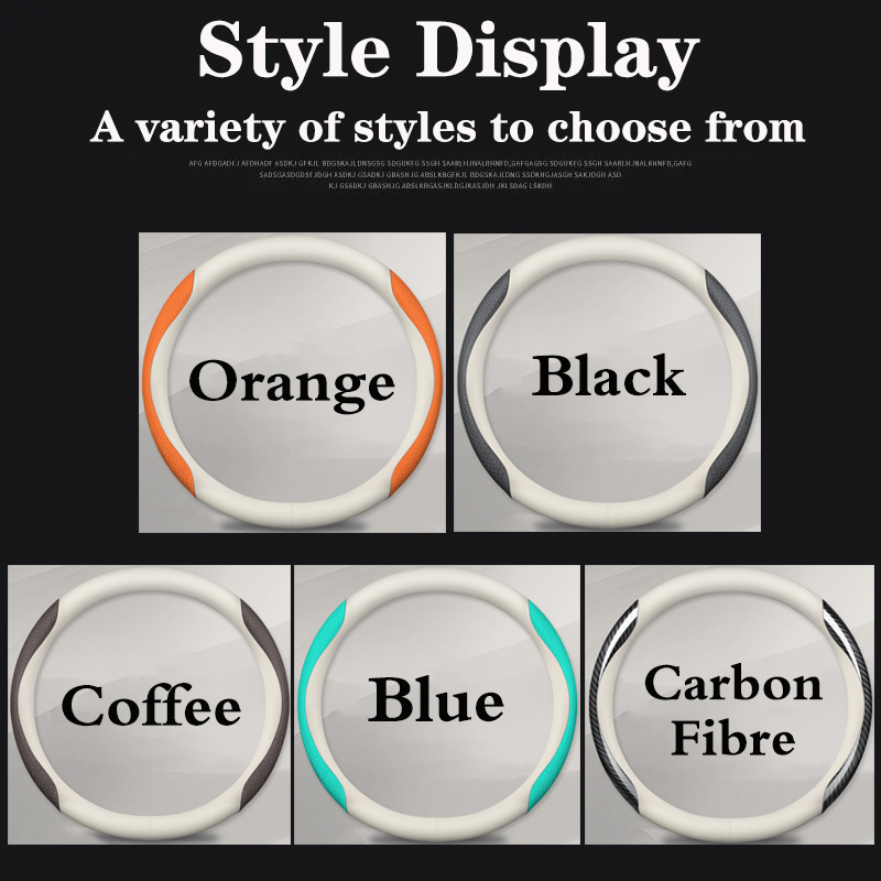 Bọc Vô Lăng Xe Hơi Mitsubishi Pajero Sport Outlander Attrage Mirage Xpander Lancer ASX Triton Bằng Da 4 Màu Và Sợi Carbon