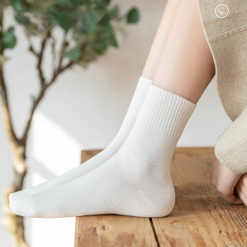 Vớ cotton Cổ Cao Thoáng Khí Thời Trang Mùa Hè Xinh Xắn Cho Nữ