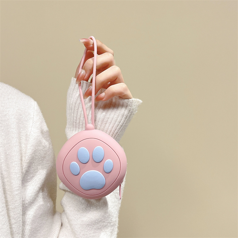 Túi Đựng Tai Nghe / Tiền Xu Bằng Silicon Màu Macaron Họa Tiết Hoạt Hình Dễ Thương