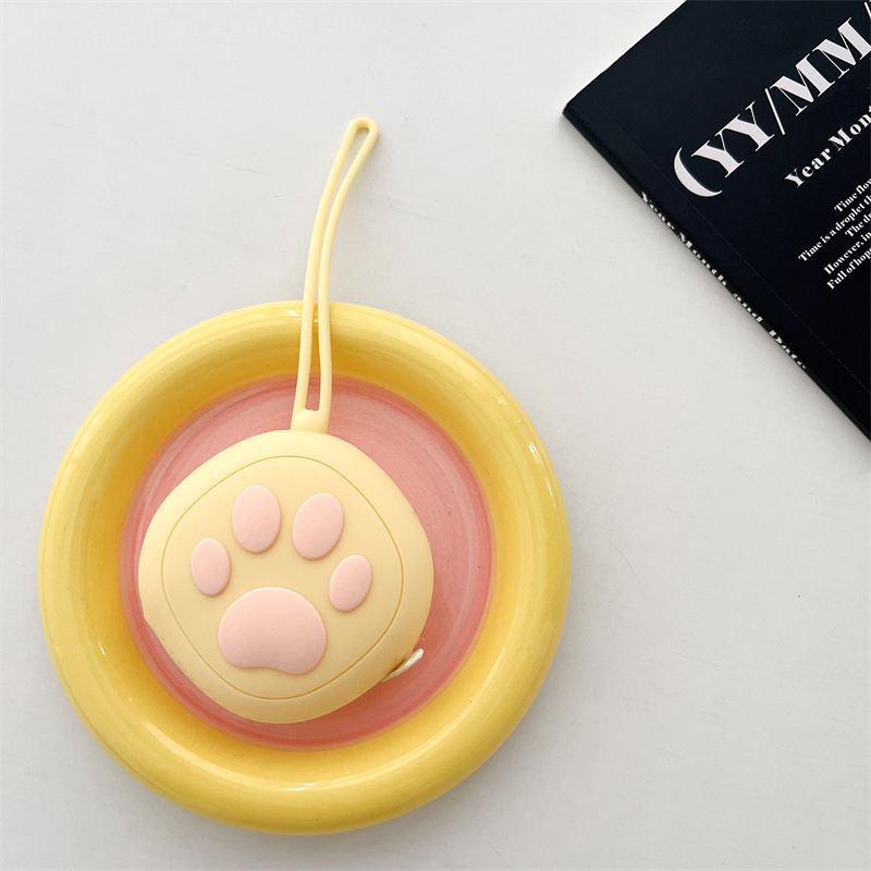 Túi Đựng Tai Nghe / Tiền Xu Bằng Silicon Màu Macaron Họa Tiết Hoạt Hình Dễ Thương