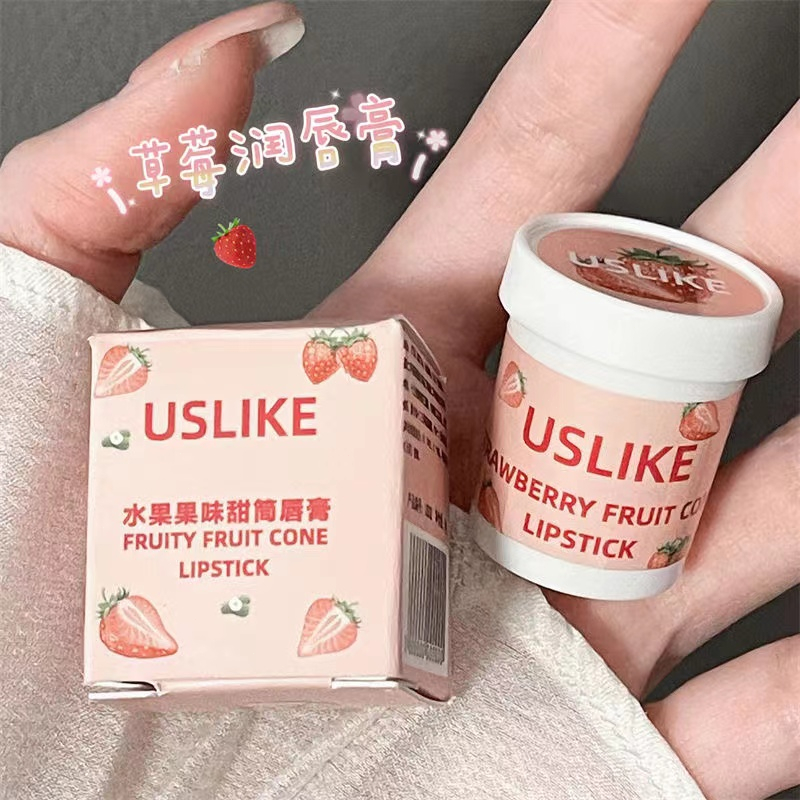 Son Dưỡng Môi Ẩm Không Nhờn Dâu Tây / Kem Vaseline