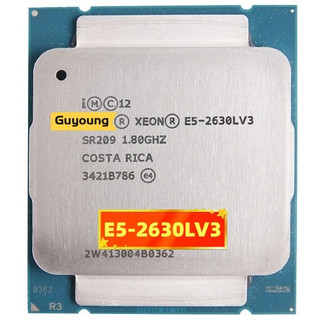 Bộ xử lý yzx xeon e5 2630lv3 e5 2630l v3 e5-2630 lv3 e5-2630lv3 8 lõi 1.80ghz 20mb 22nm lga 2011-3 cpu