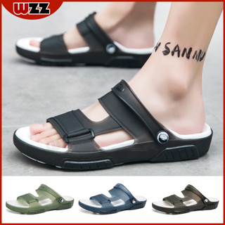 Dép Nhựa Mềm Đế Xuồng Thời Trang Đi Biển Cho Nam Giới Có Size 45