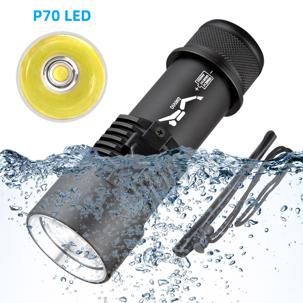 Đèn Pin AloneFire DV78 XHP70 lặn trong ánh sáng cắm trại ngoài trời ánh sáng trắng vàng | BigBuy360 - bigbuy360.vn